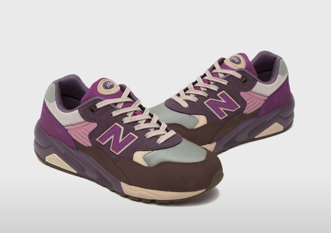 size? x New Balance 580 "Purple Plum"