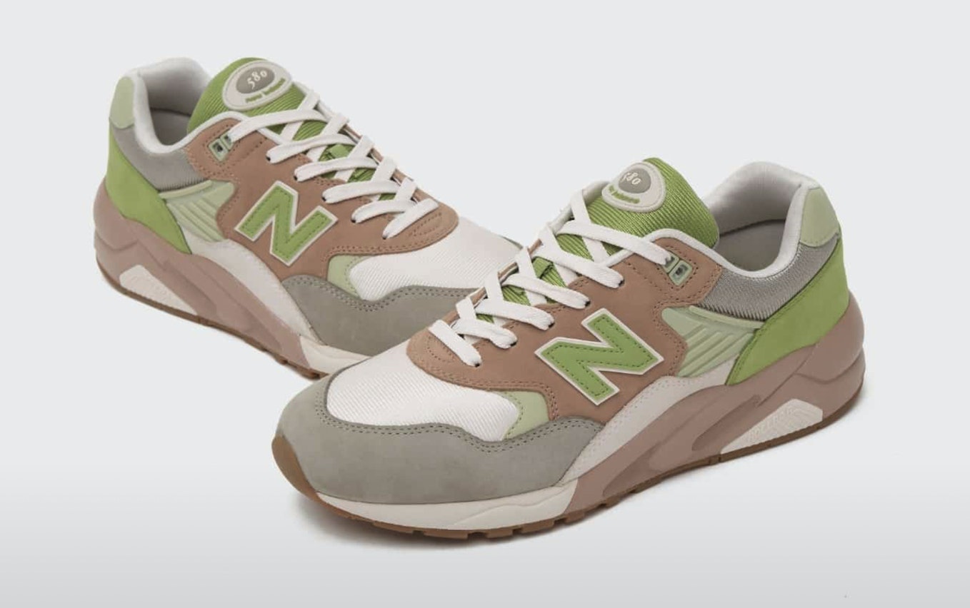 size? x New Balance 580 "Cream Green"