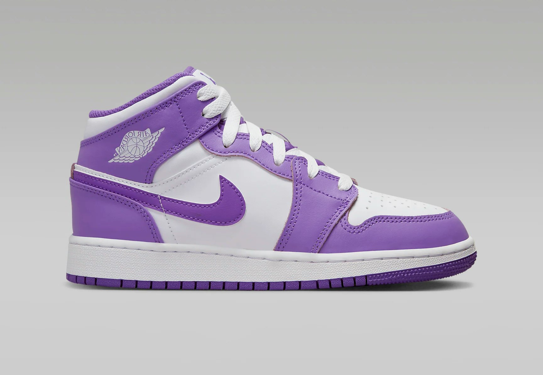 Air Jordan 1 Mid GS "Purple Venom"