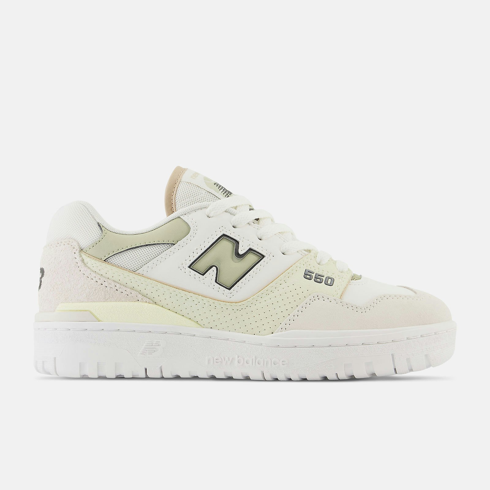 New Balance 550 "Sea Salt" (Fatigue Green)