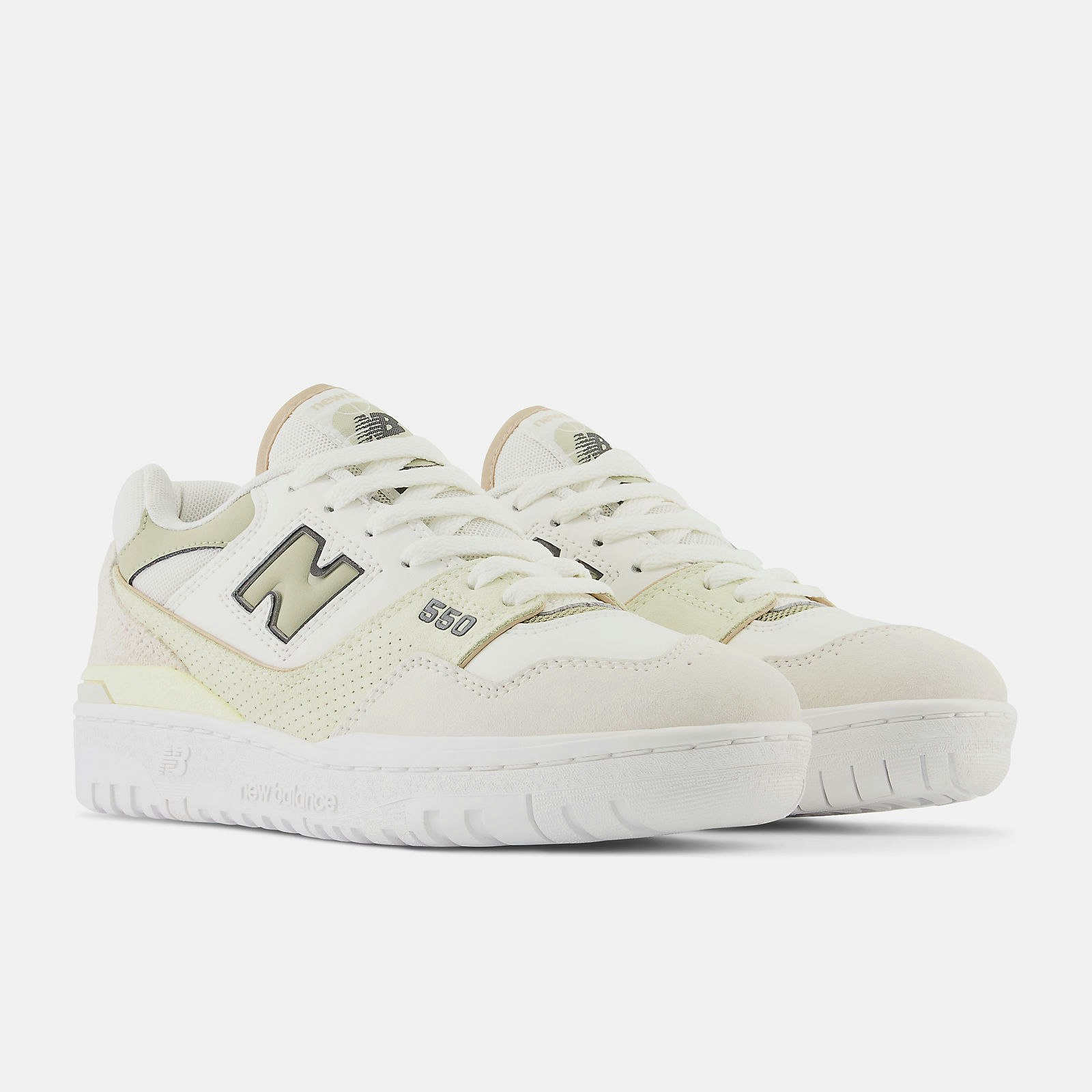 New Balance 550 "Sea Salt" (Fatigue Green)