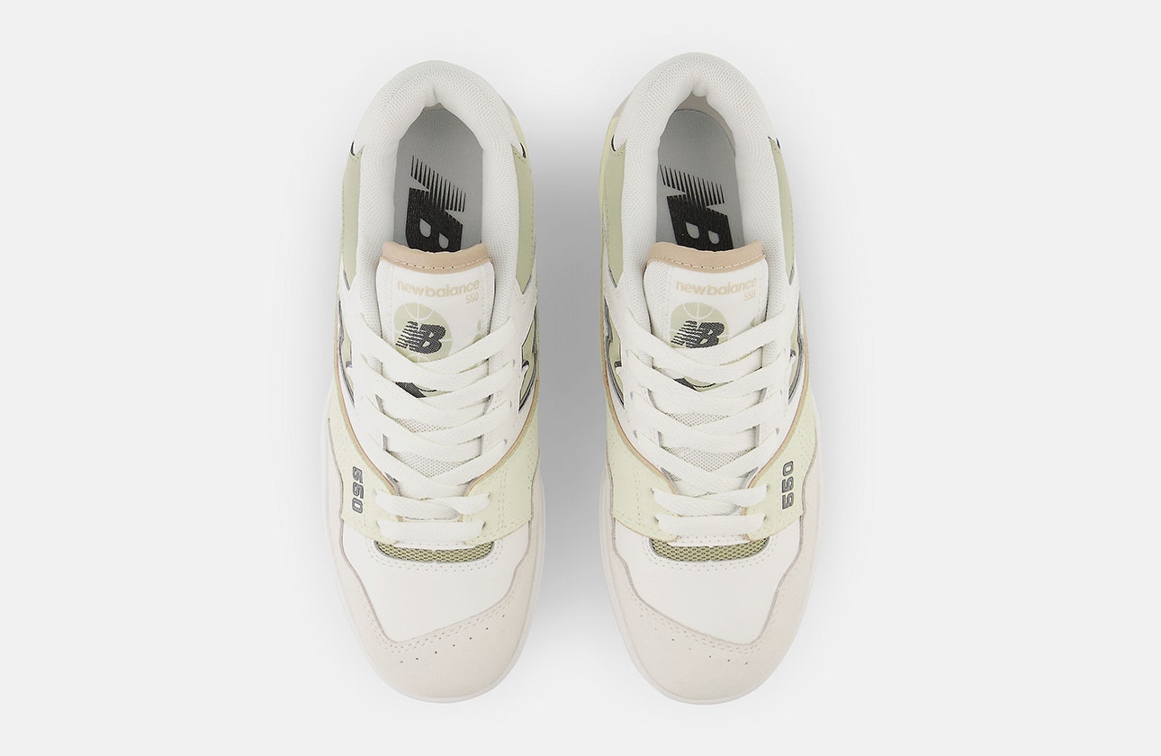 New Balance 550 "Sea Salt" (Fatigue Green)