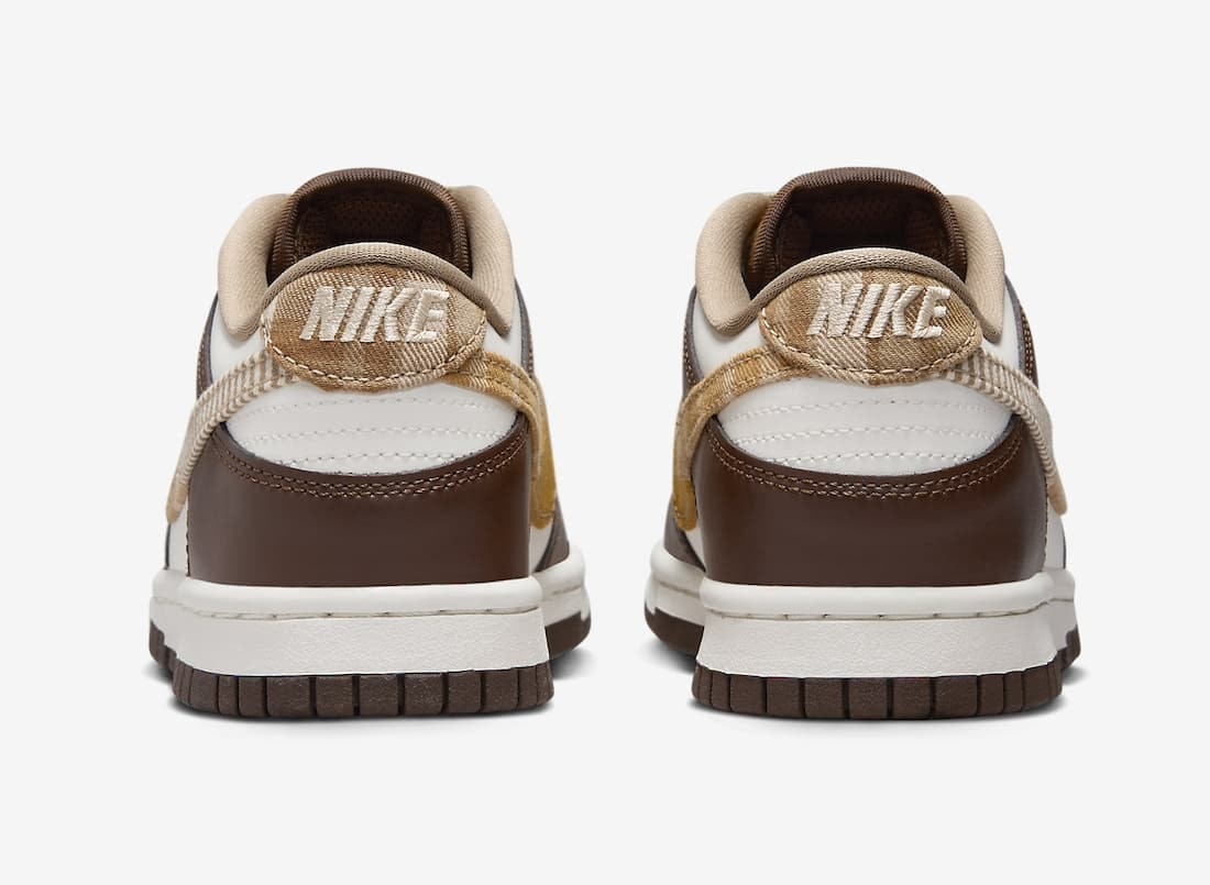 Nike Dunk Low GS "Brown Plaid"