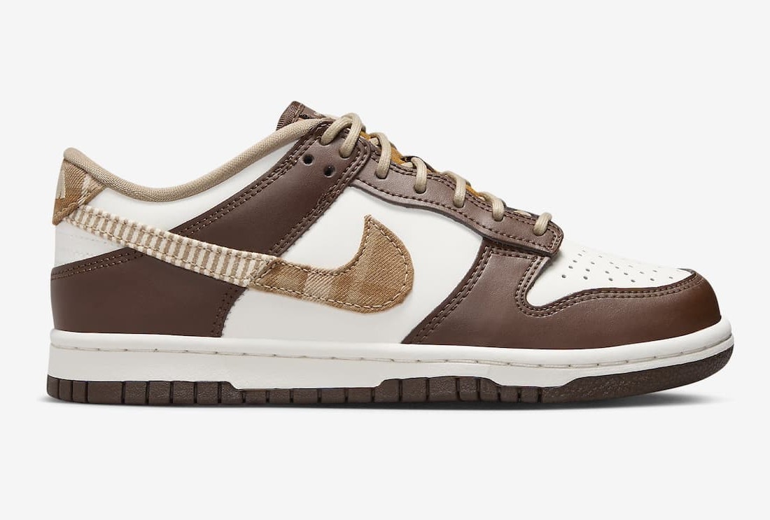 Nike Dunk Low GS "Brown Plaid"