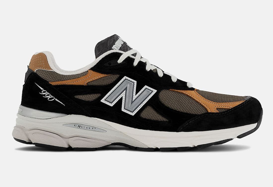 New Balance 990v3 "Made in USA" (Black Tan)