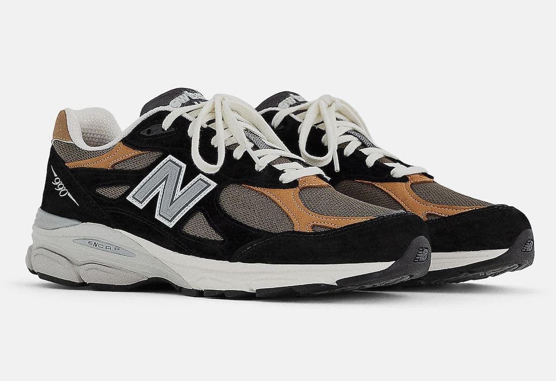 New Balance 990v3 "Made in USA" (Black Tan)