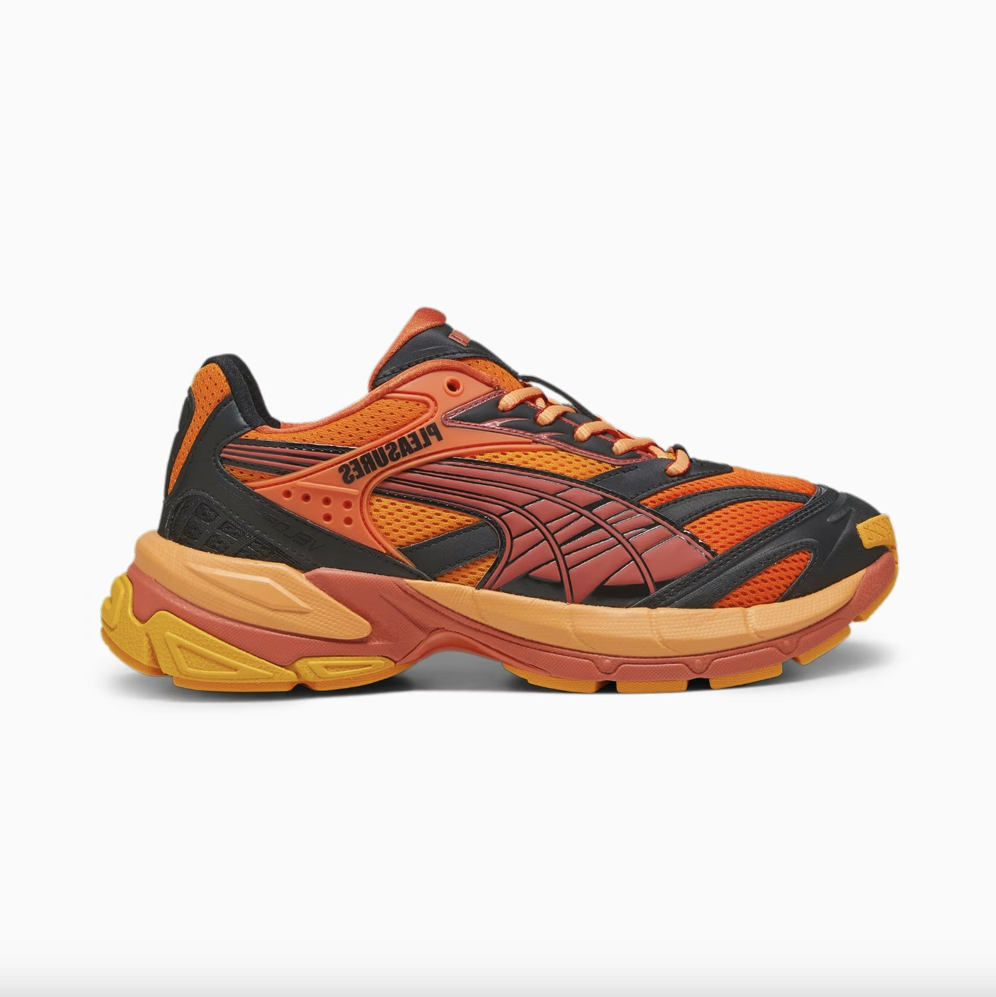 Pleasures x Puma Velophasis Overdye "Astro Red"