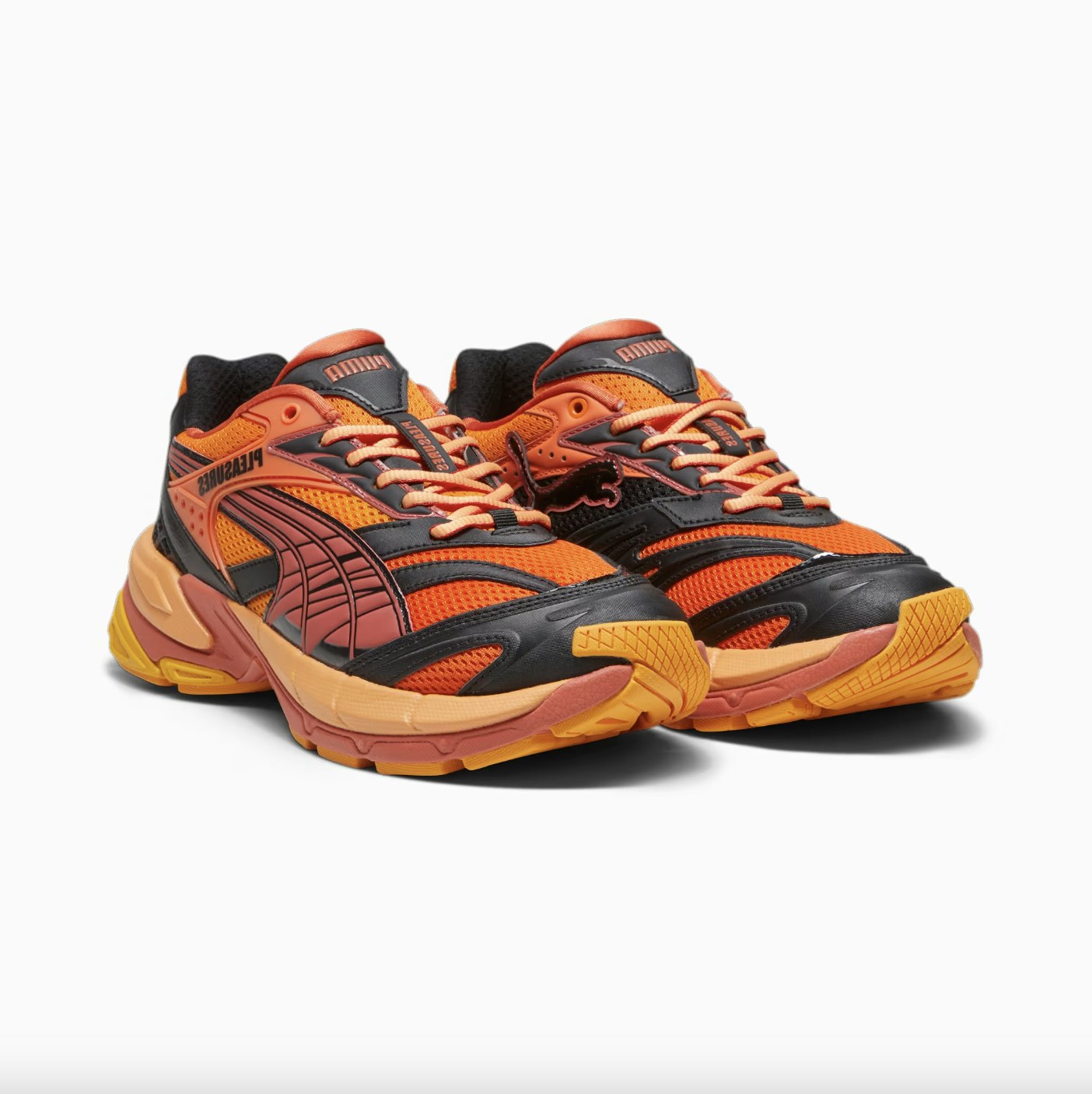 Pleasures x Puma Velophasis Overdye "Astro Red"