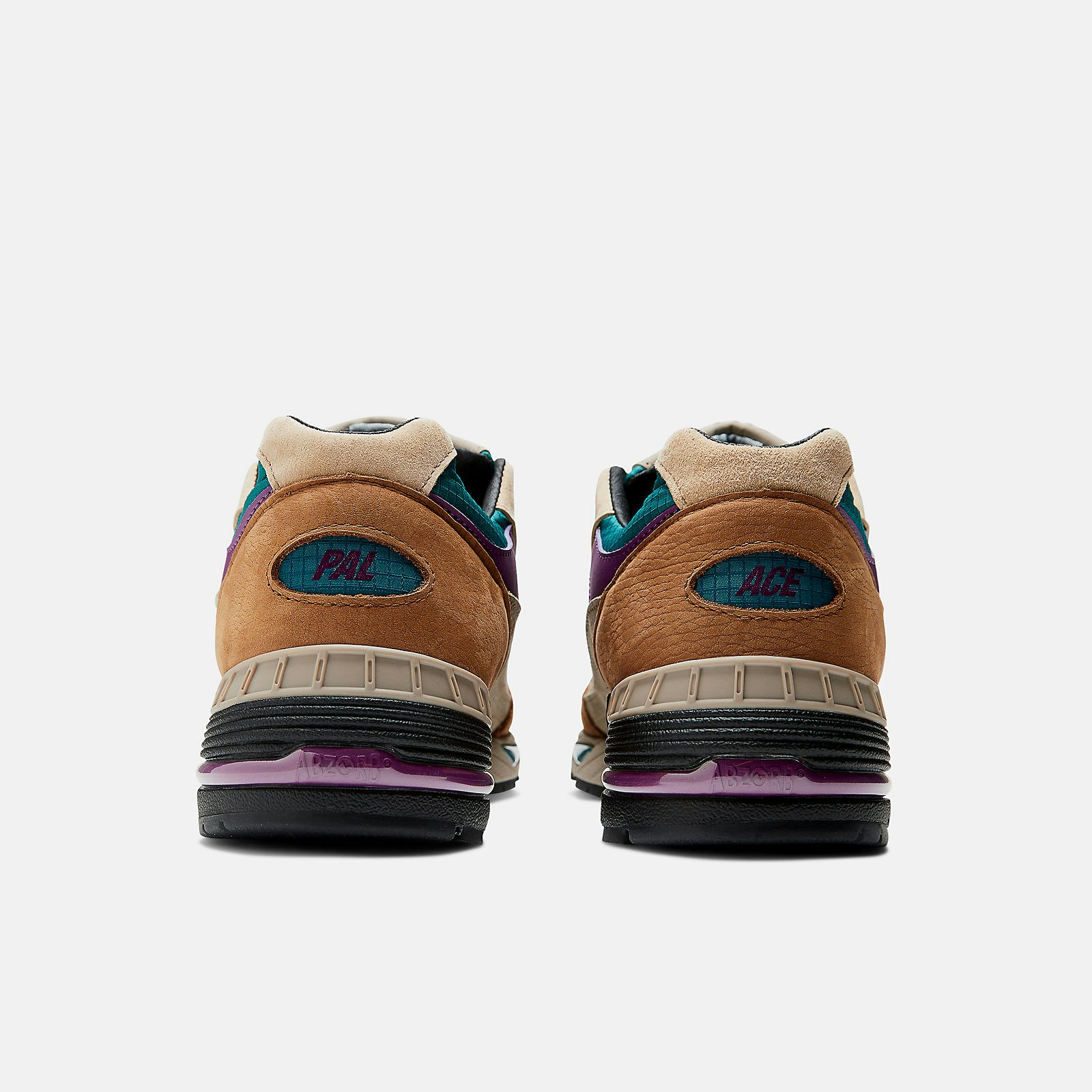 Palace x New Balance 991 "Made in UK" (Leather Purple)