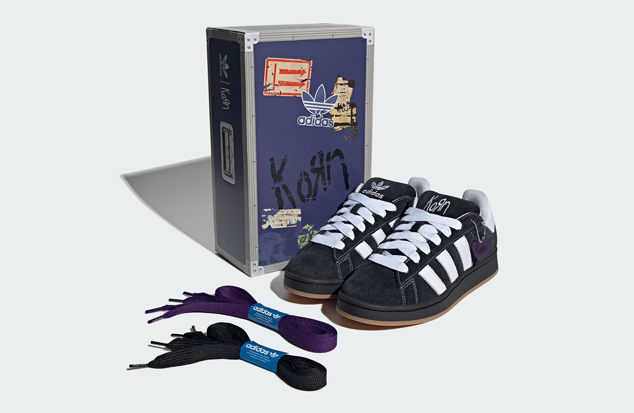 KORN x adidas Campus 00s "Core Black"