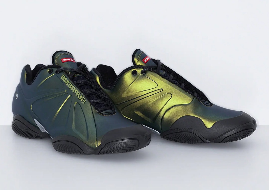 Supreme x Nike Air Zoom Courtposite Metallic Gold kaufen FB8934 700 HEAT MVMNT
