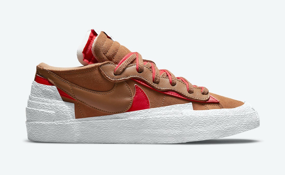 Sacai x Nike Blazer Low "British Tan"