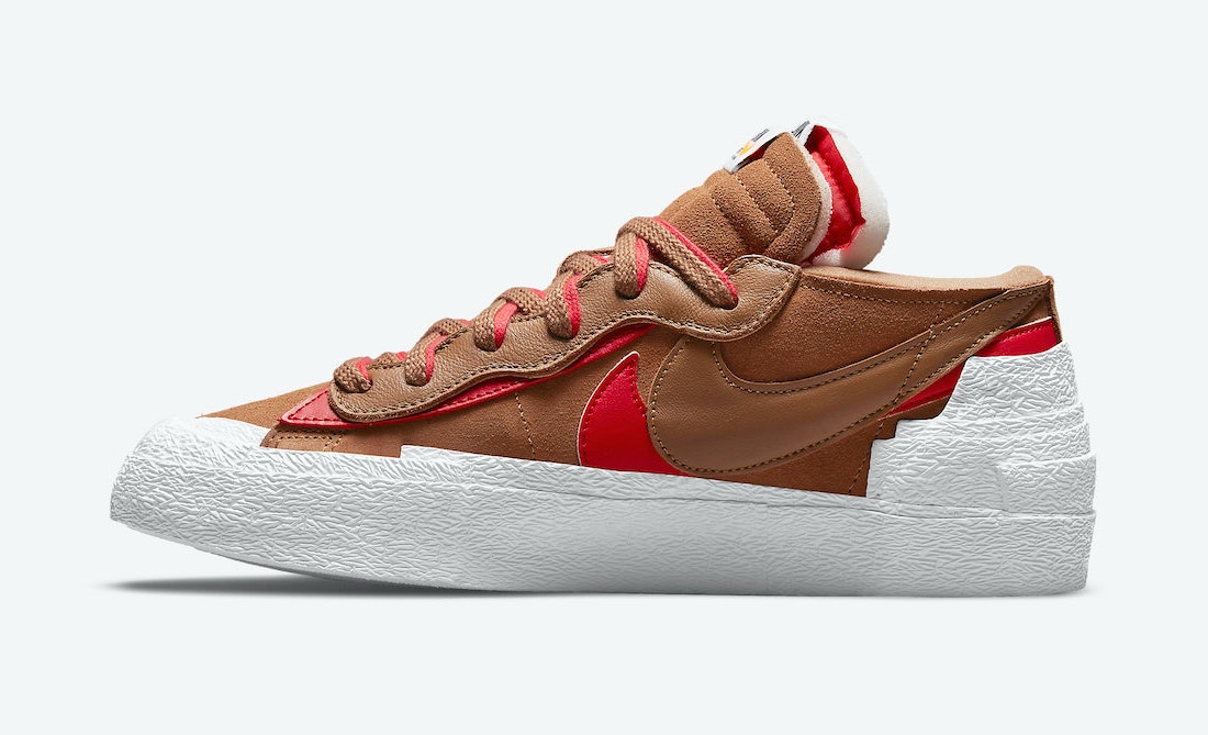 Sacai x Nike Blazer Low "British Tan"