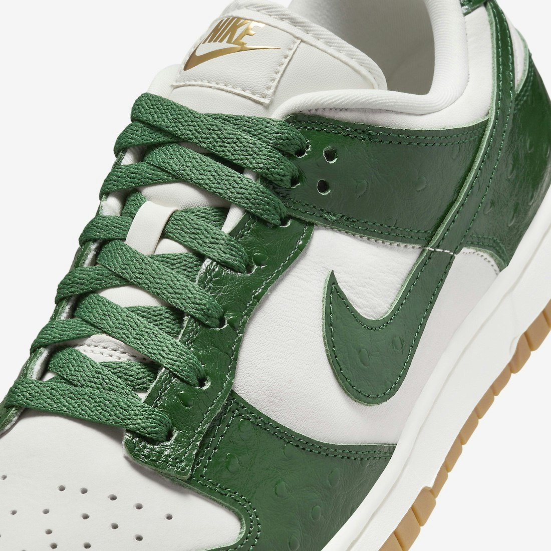Nike Dunk Low LX "Green Ostrich"