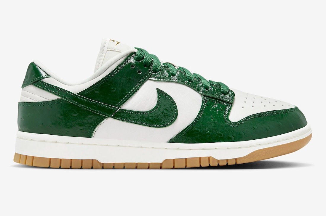 Nike Dunk Low LX "Green Ostrich"