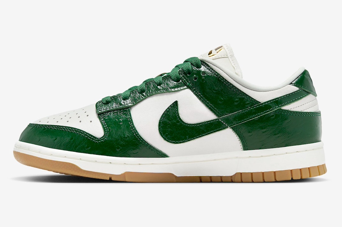 Nike Dunk Low LX "Green Ostrich"