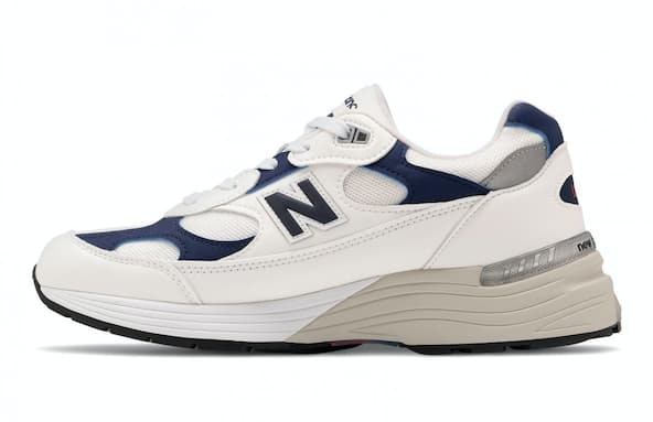 New Balance 992 "White Navy"