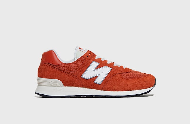 size? x New Balance 574 "Orange Power"