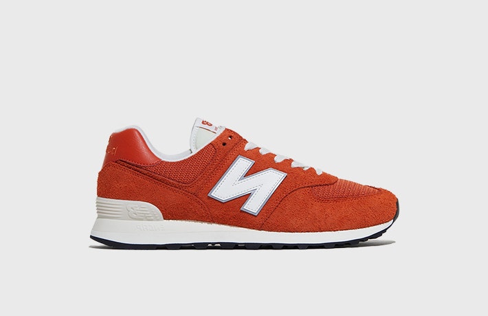 size? x New Balance 574 "Orange Power"