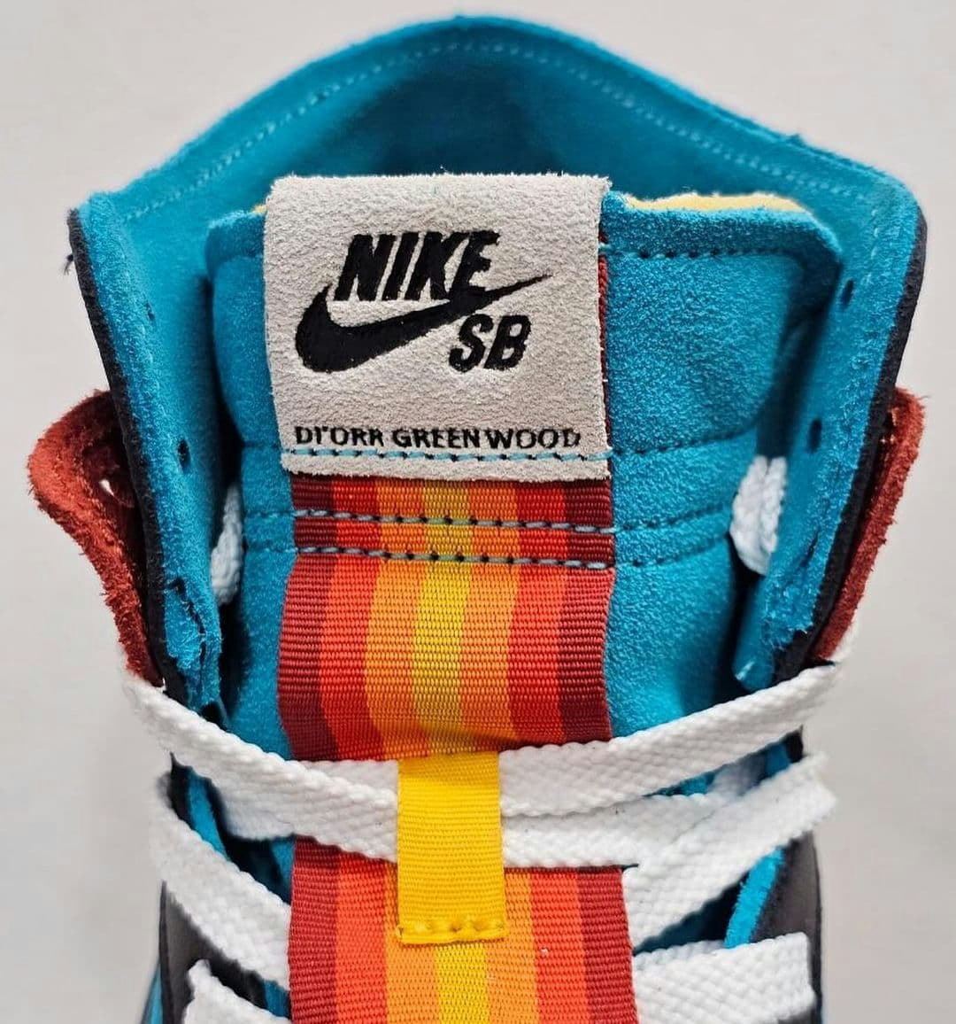 Di'orr Greenwood X Nike SB Dunk High 