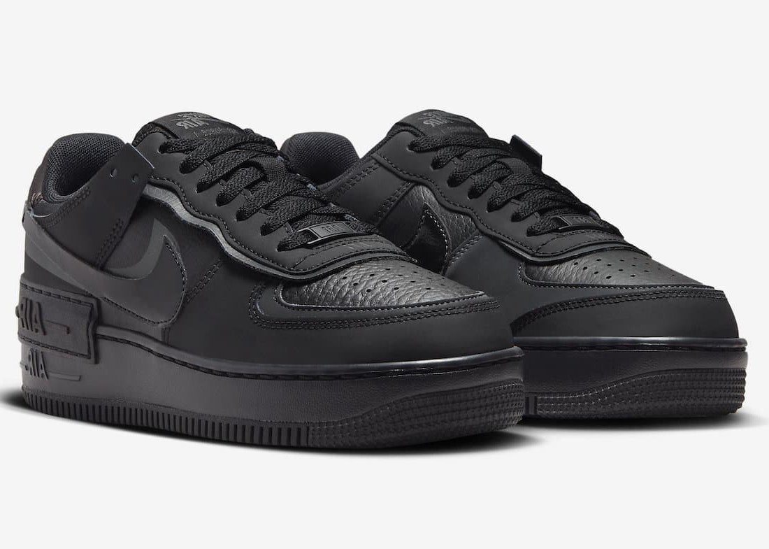 Nike Air Force 1 Shadow "Black"