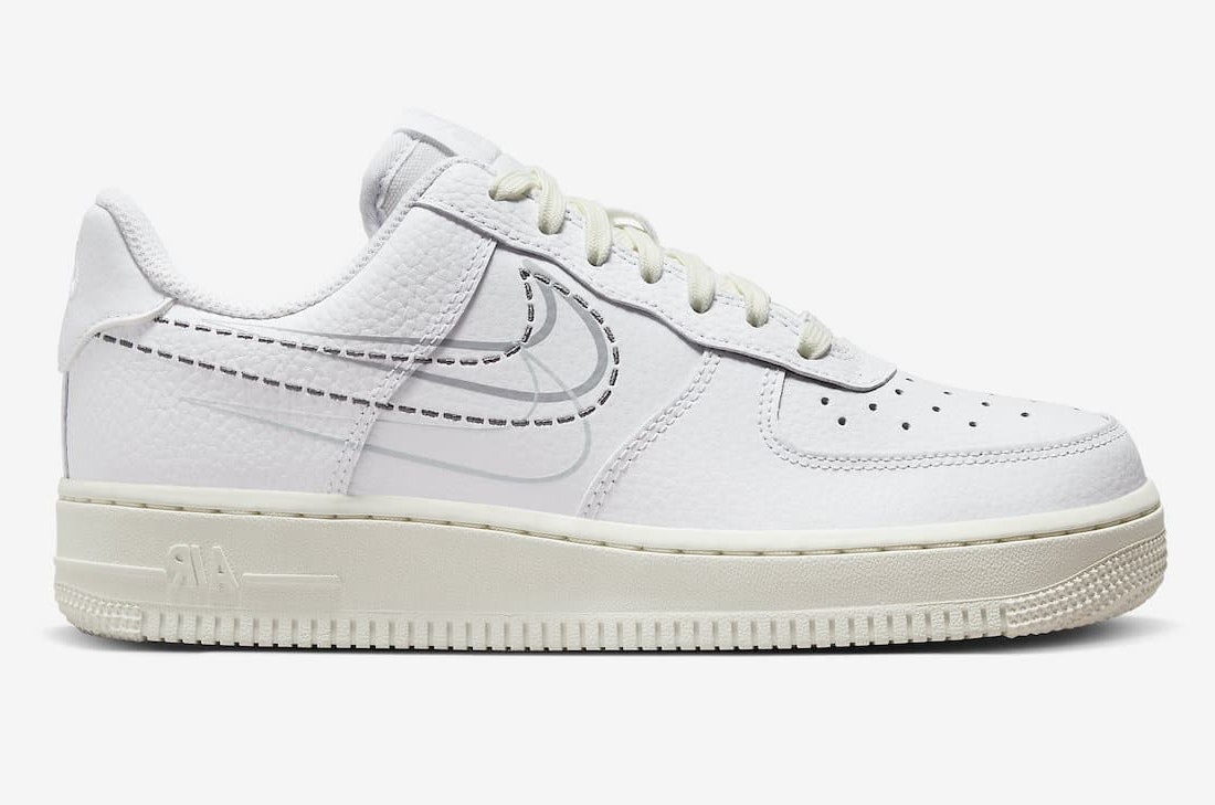 Nike Air Force 1 Low "Multi Swoosh" (Sail White)