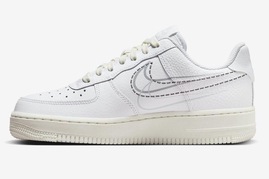 Nike Air Force 1 Low "Multi Swoosh" (Sail White)