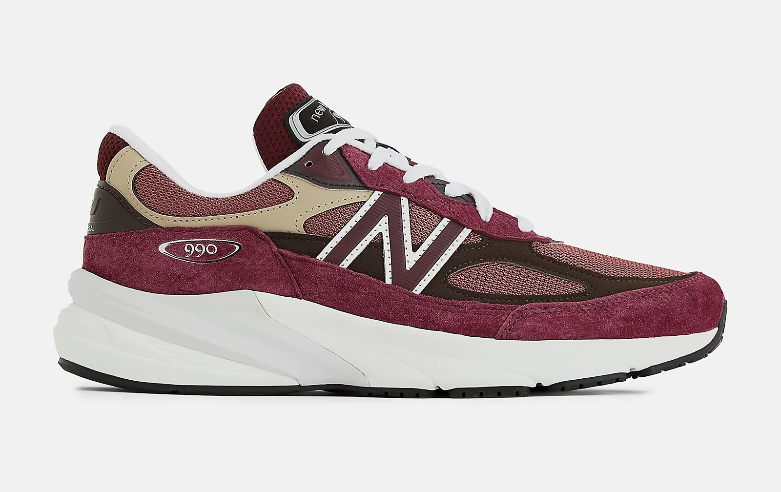 New Balance 990v6 Made in USA Burgundy kaufen U990BT6 HEAT MVMNT