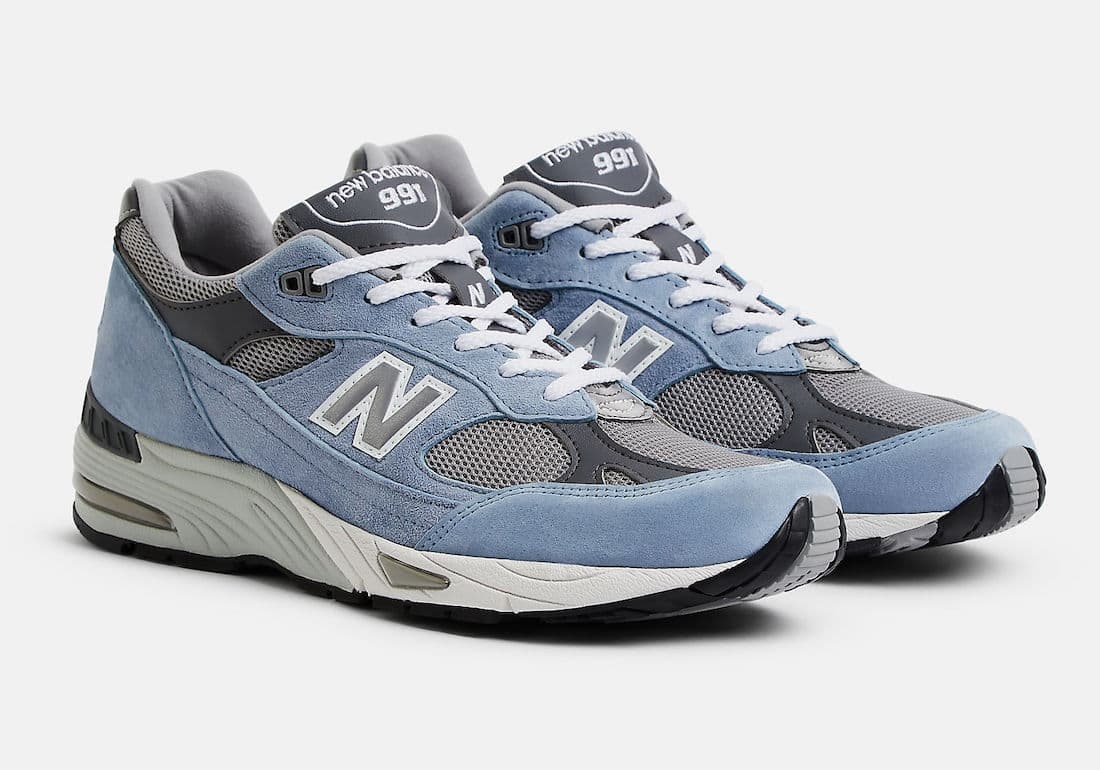 New Balance 991 Made in UK "Slate Blue"