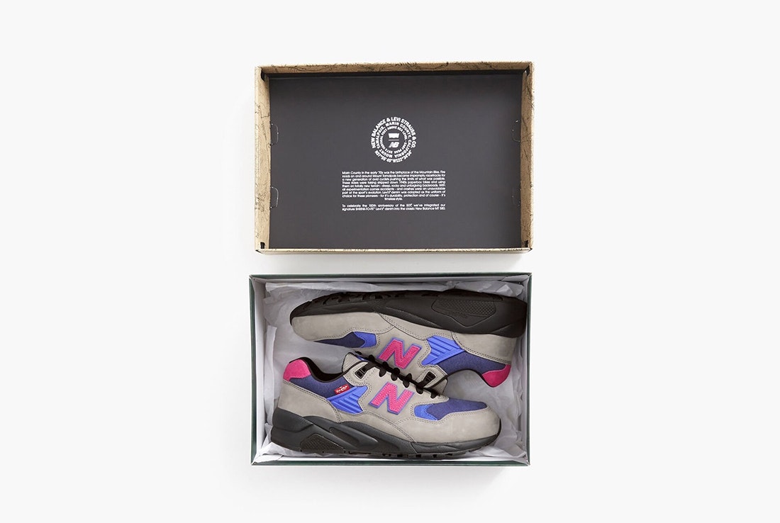 Levi’s x New Balance 580 "Grey"