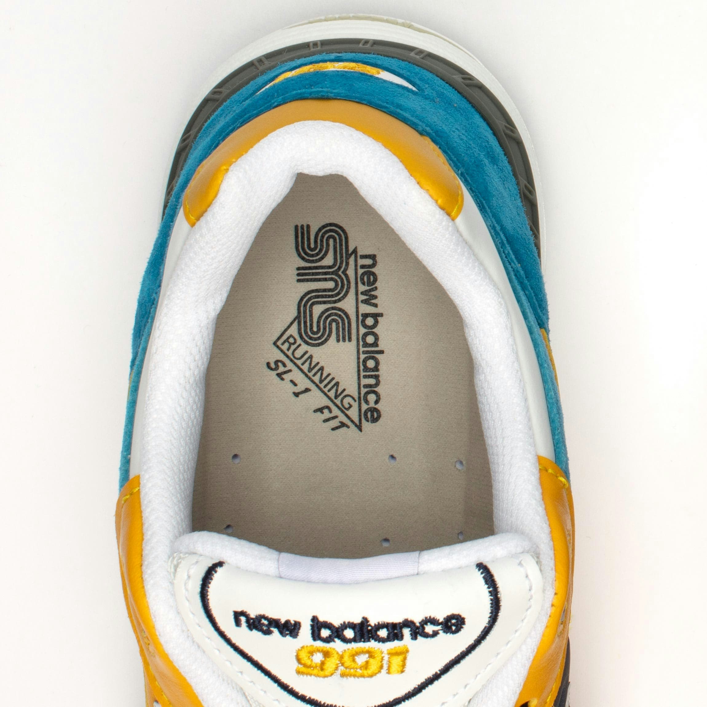 SNS x New Balance 991 "Laser Orange"