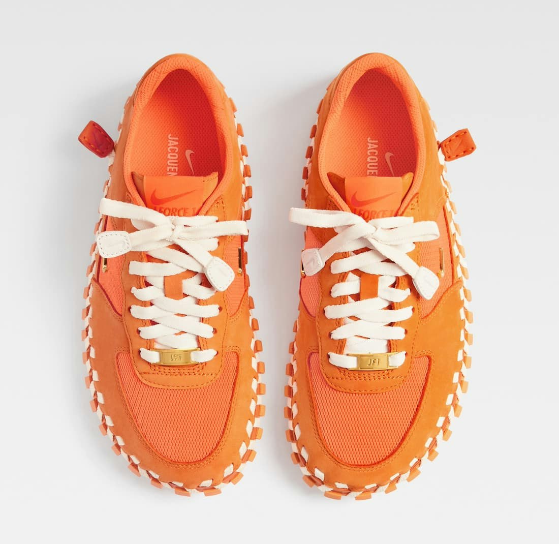 Jacquemus x Nike J Force 1 Low "Bright Mandarin"