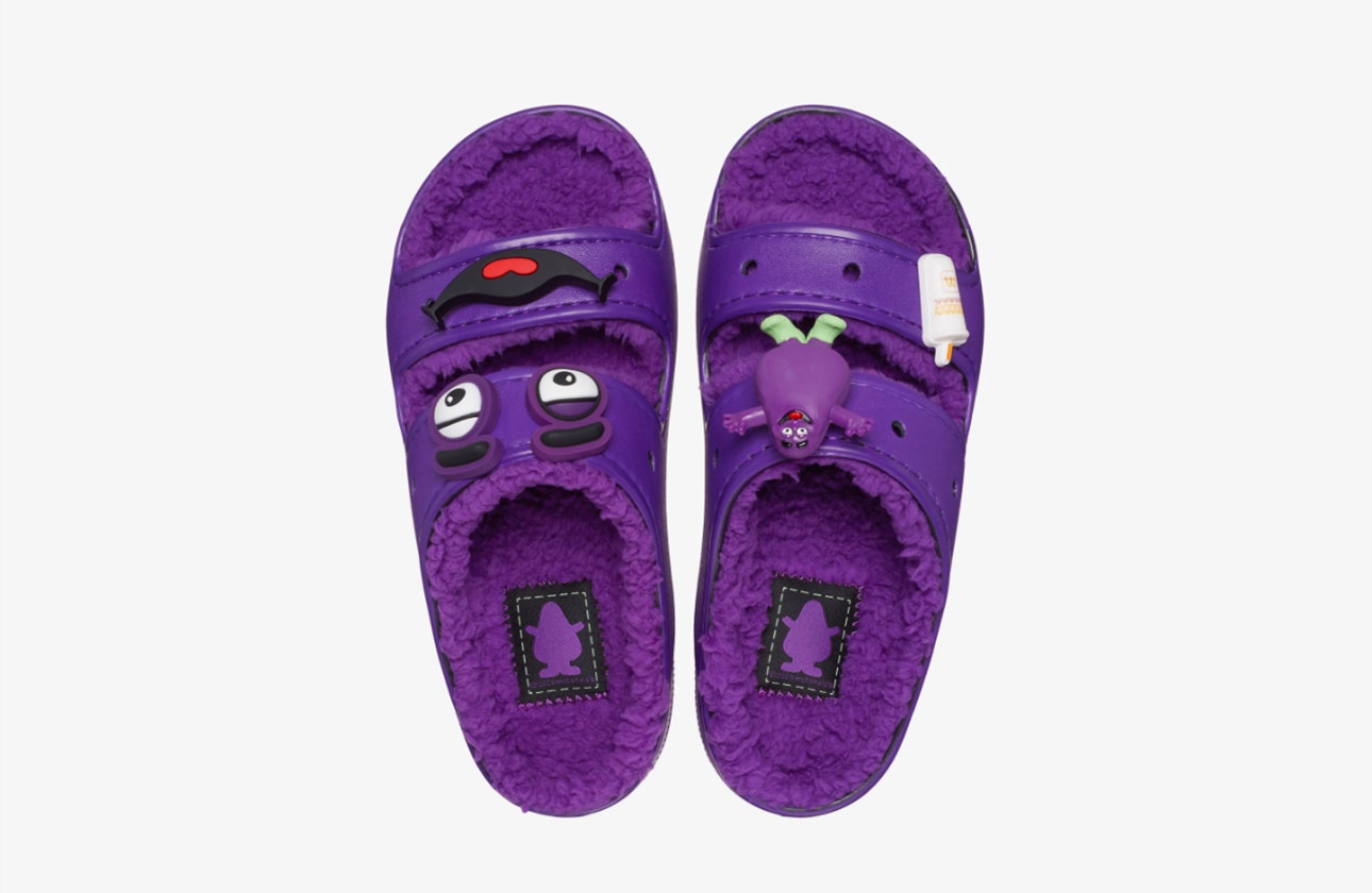 McDonald's x Crocs Cozzzy Sandal "Grimace"