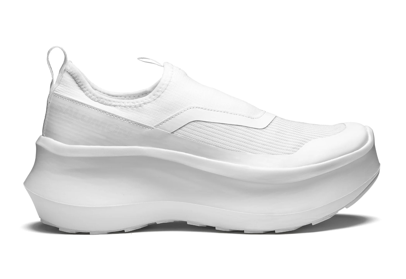 Comme des Garçons x Salomon Slip-On Platform "White"