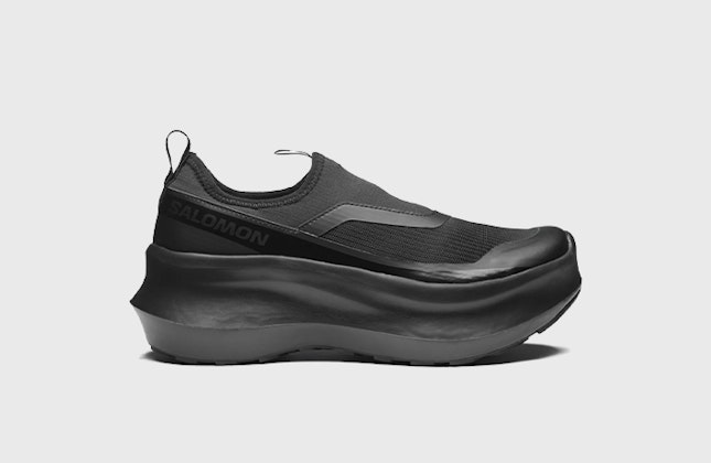 Comme des Garçons x Salomon Slip-On Platform "Black" Comme des Garçons x Salomon Slip-On Platform "Black"