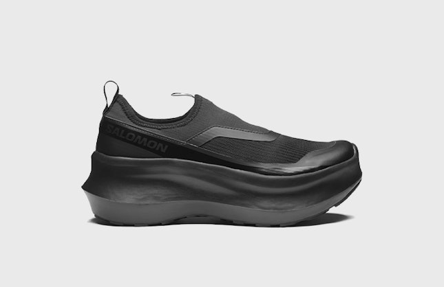 Comme des Garçons x Salomon Slip-On Platform "Black"