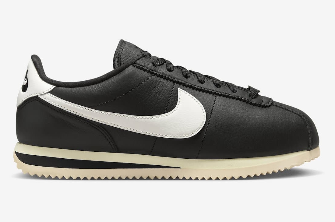 Nike Cortez PRM "Black/Sail"