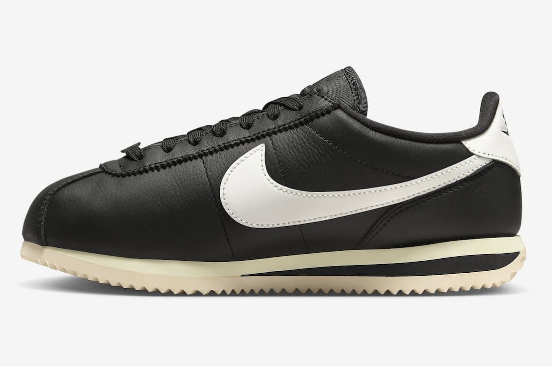 Nike Cortez PRM "Black/Sail"