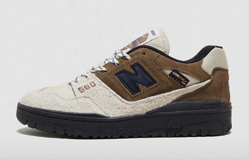 size? x New Balance 550 “Cordura Pack” (Sand)