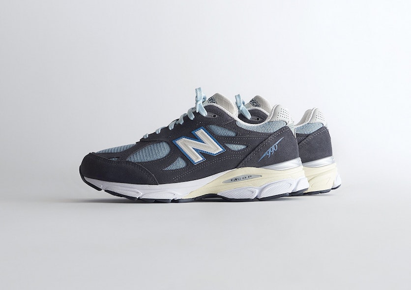 Kith x New Balance 990v3 "Navy Blue"