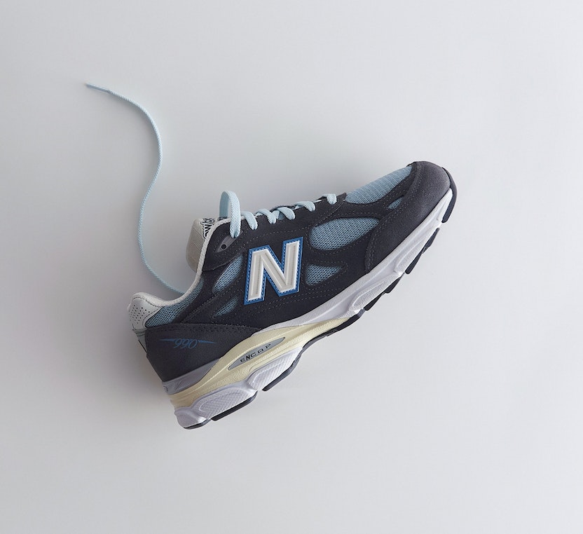 Kith x New Balance 990v3 "Navy Blue"