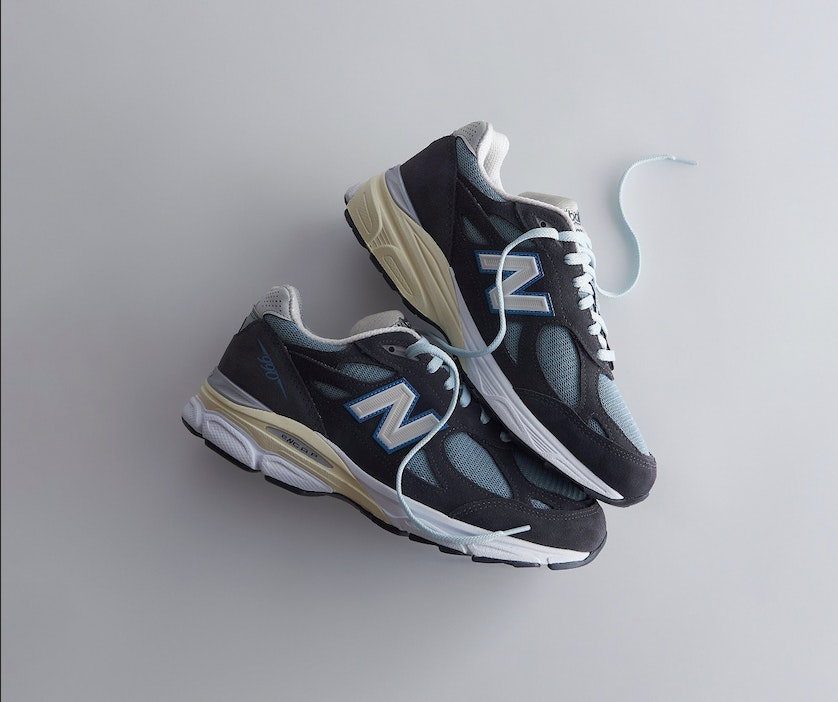 Kith x New Balance 990v3 "Navy Blue"