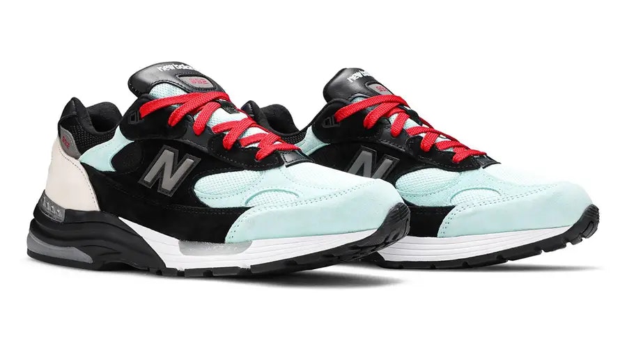 Nice Kicks x Amoeba Music x New Balance 992 "Black Teal"