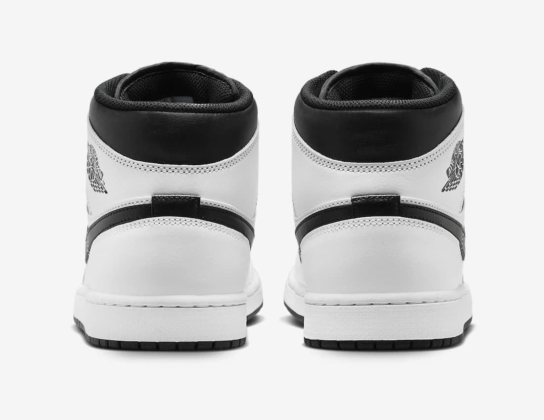 Air Jordan 1 Mid "White/Black"