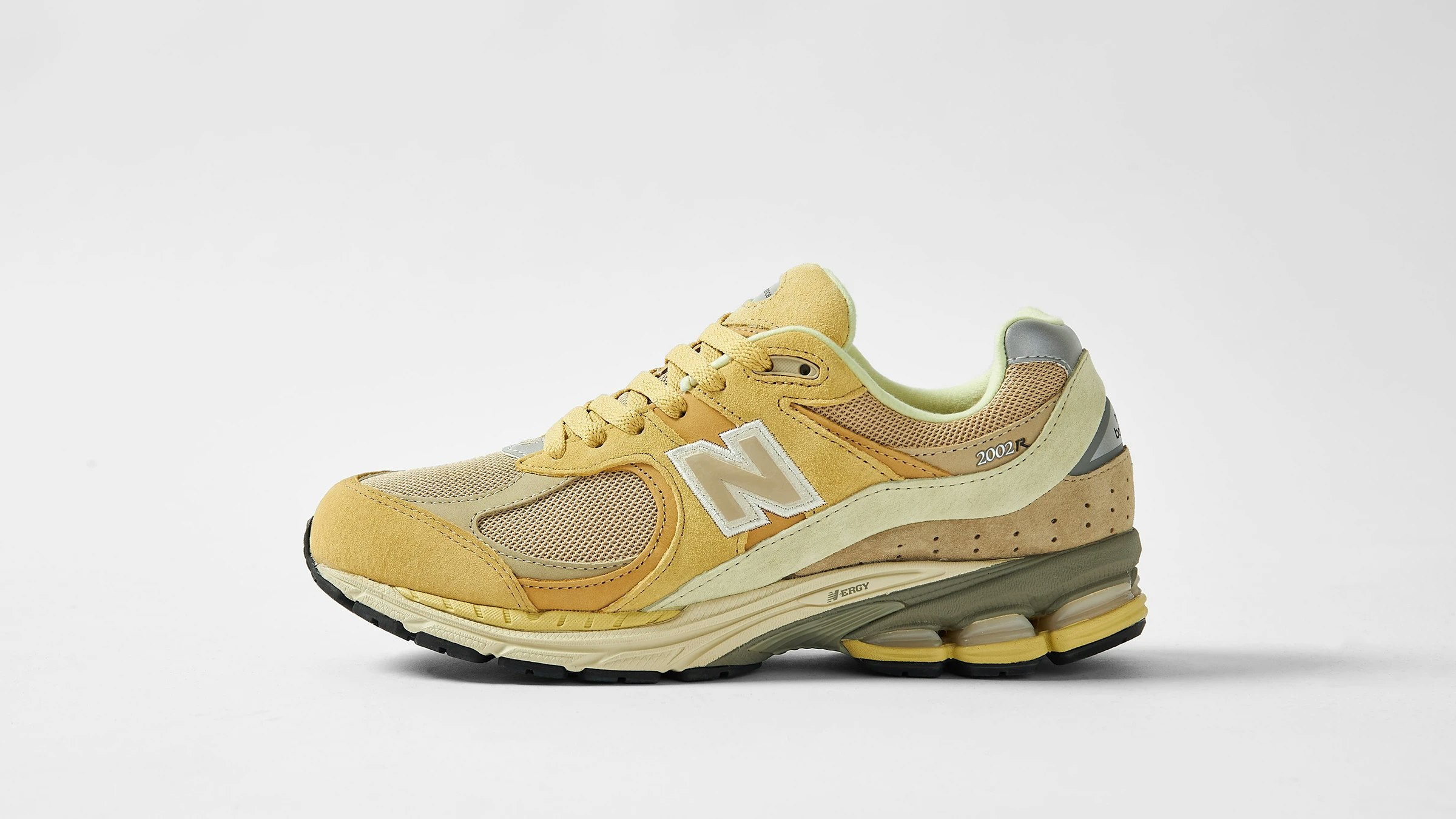 AURALEE x New Balance 2002R "Strong Yellow"