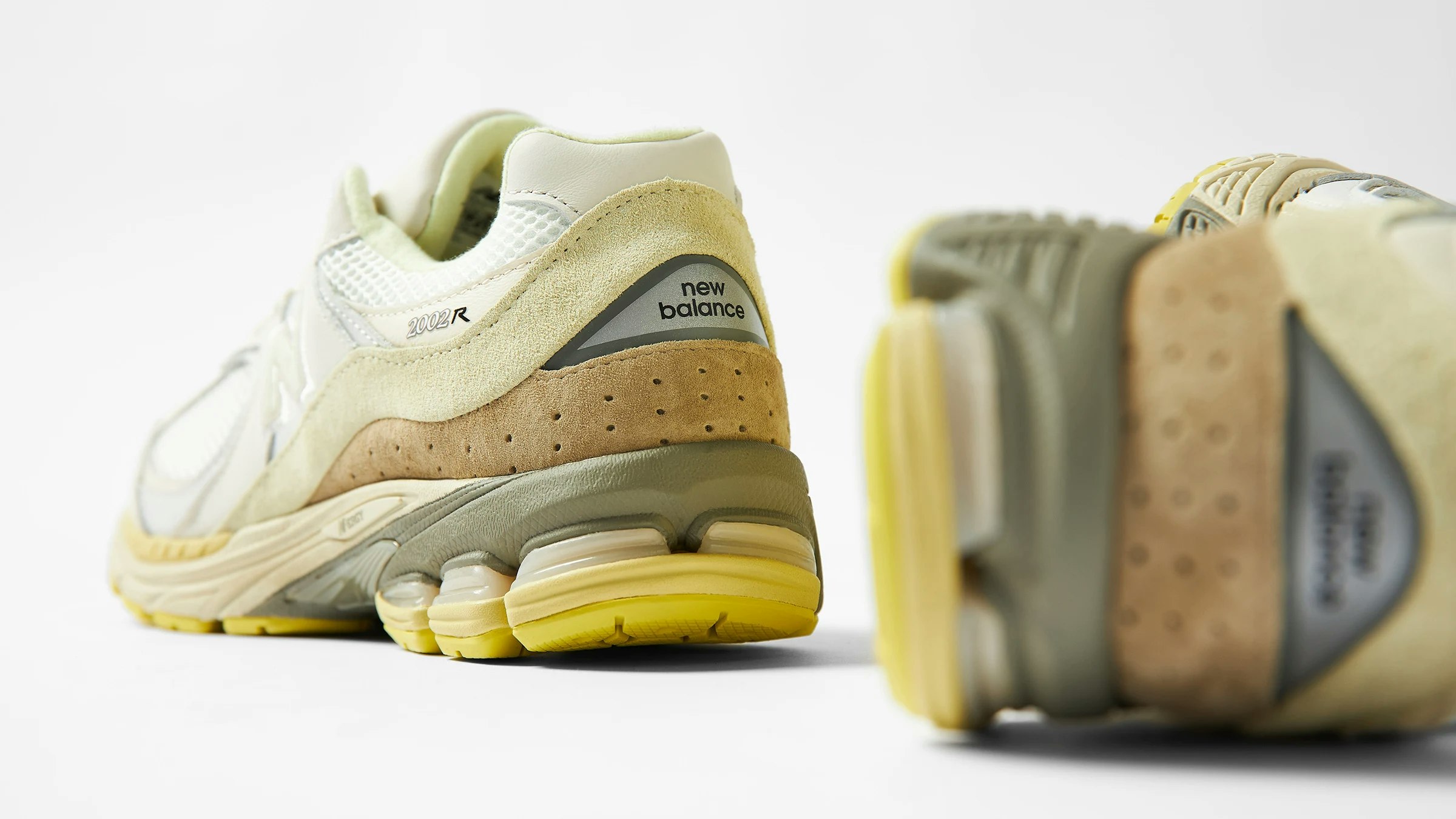 AURALEE x New Balance 2002R "Light Yellow"