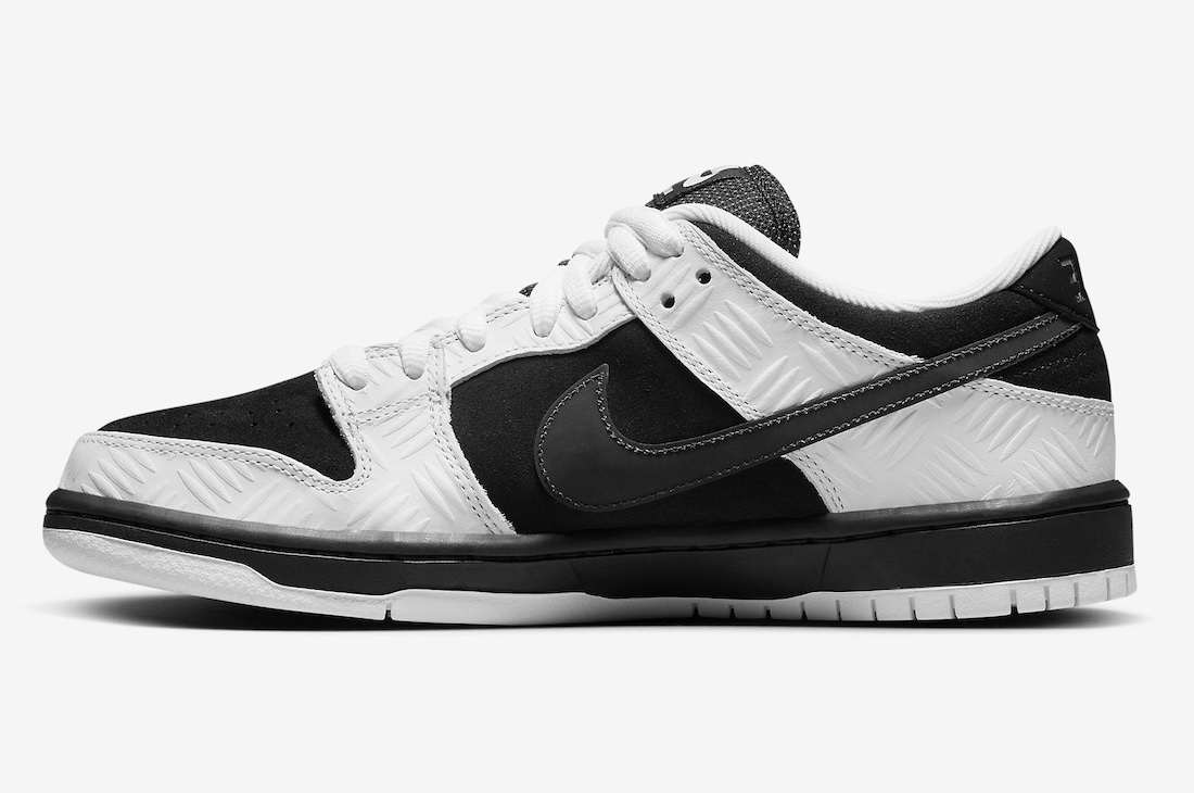 Black white nike sb on sale