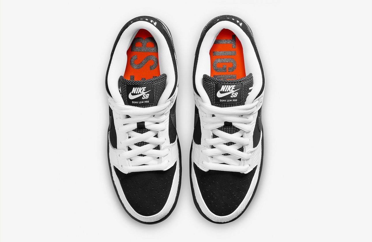 TIGHTBOOTH x Nike SB Dunk Low "Black/White"