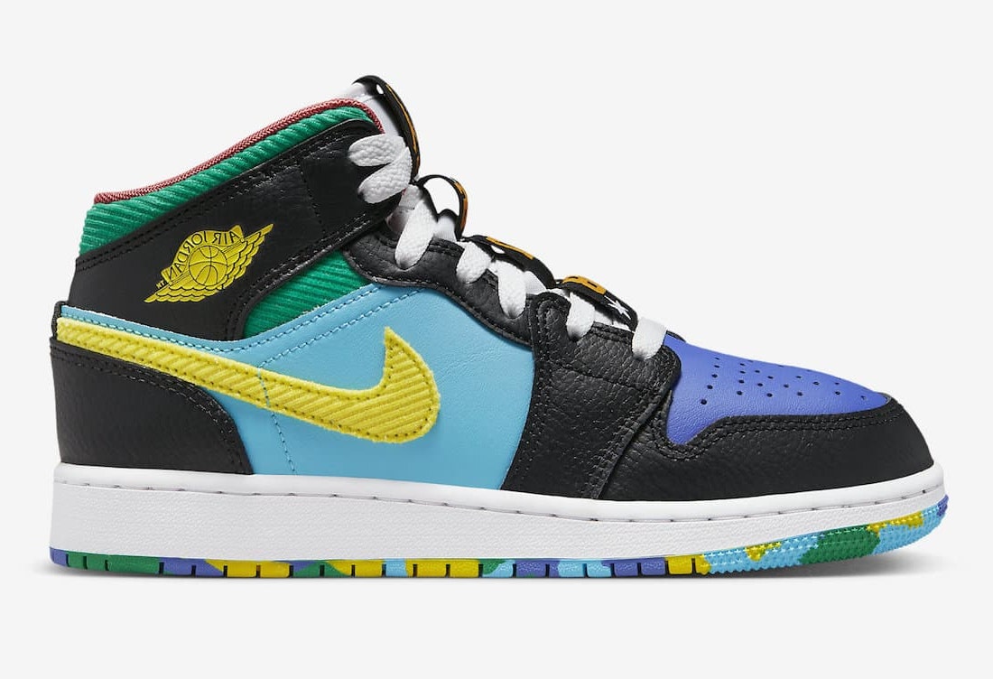 Air Jordan 1 Mid GS "Championships"