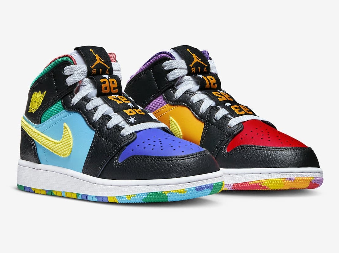Air Jordan 1 Mid GS "Championships"